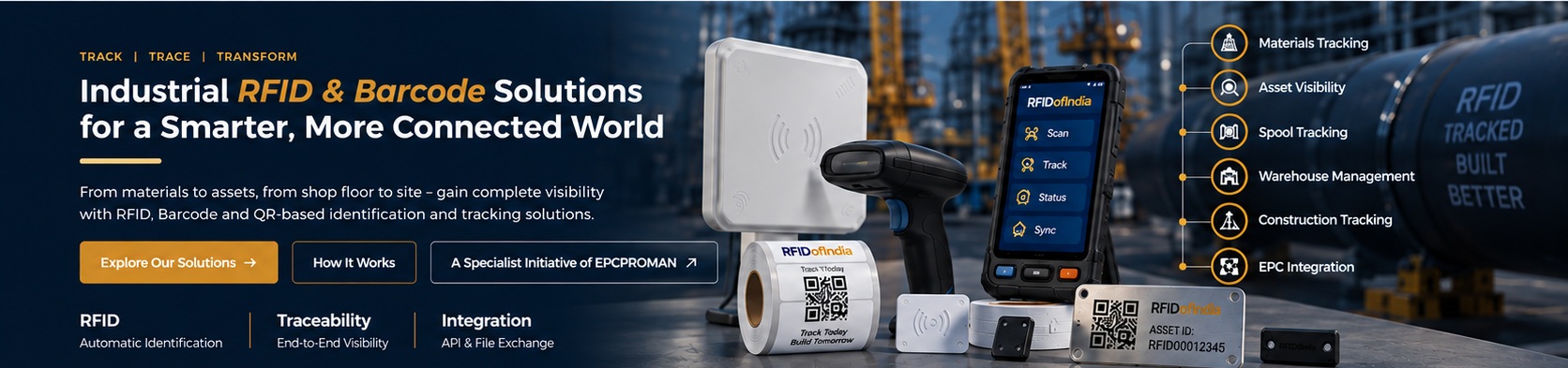 Industrial RFID hardware showcase